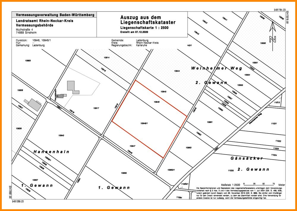 Lageplan 1