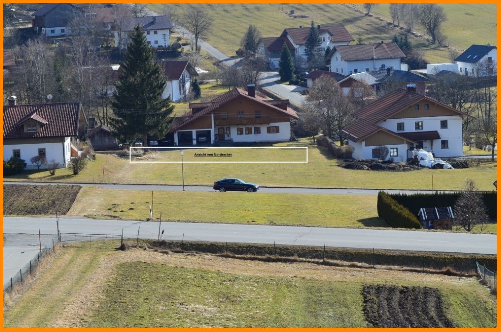 Verderansicht vom Grundstück