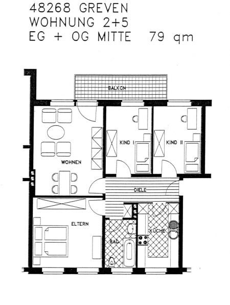 Wohnungsgrundriss