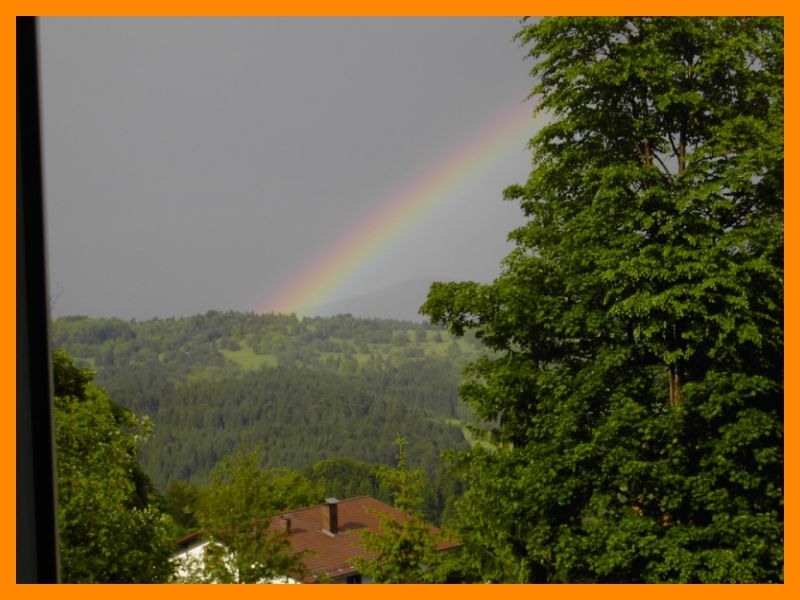 Regenbogenaussicht