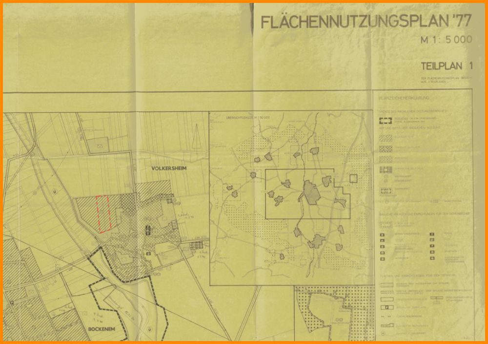 Volkersheim-Flächennutzungsplan