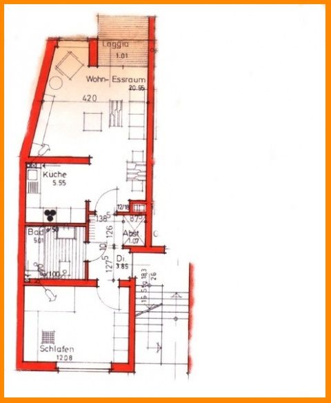 Grundriss EG-links 49qm