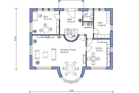 Grundriss EG