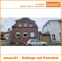 amarc21 – EFH/ZFH – Ecklage im Zentrum von Pulheim – renovierungsbedürftig mit Potential !