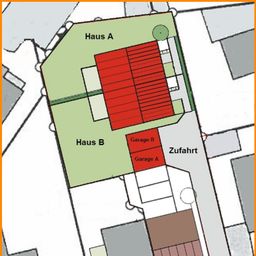 Hier genügt ein Fahrrad :  Neubau Doppelhaushälfte, Haus A