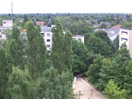 Blick vom Balkon