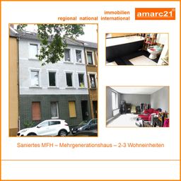 Gutes, saniertes RMH mit ca. 211 m² Wohnfläche auf 2 – 3 Ebenen. Als Mehrgenerationshaus geeignet.